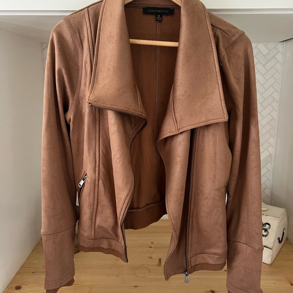 Slick Chick Coated Faux Leather moto jacket - Picture 2 of 7